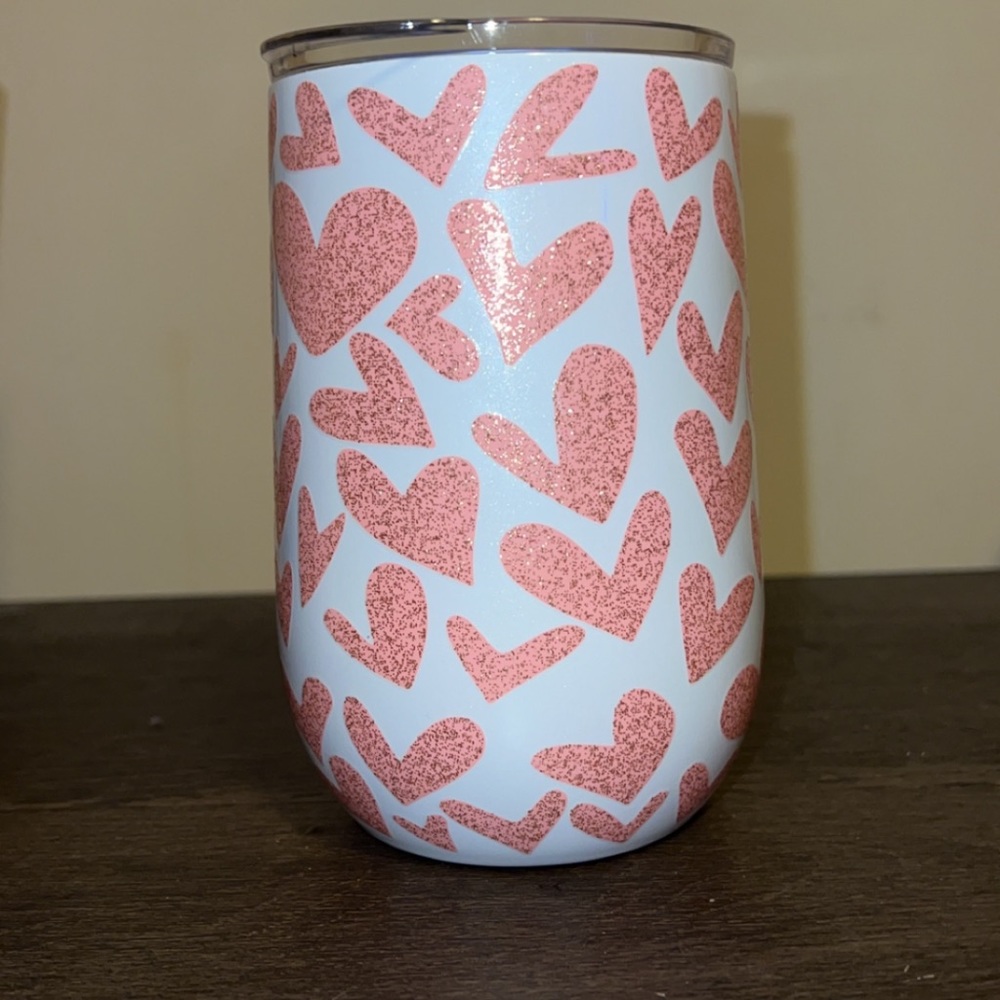 Valentines Day Wine Tumbler (NEW) 🩷